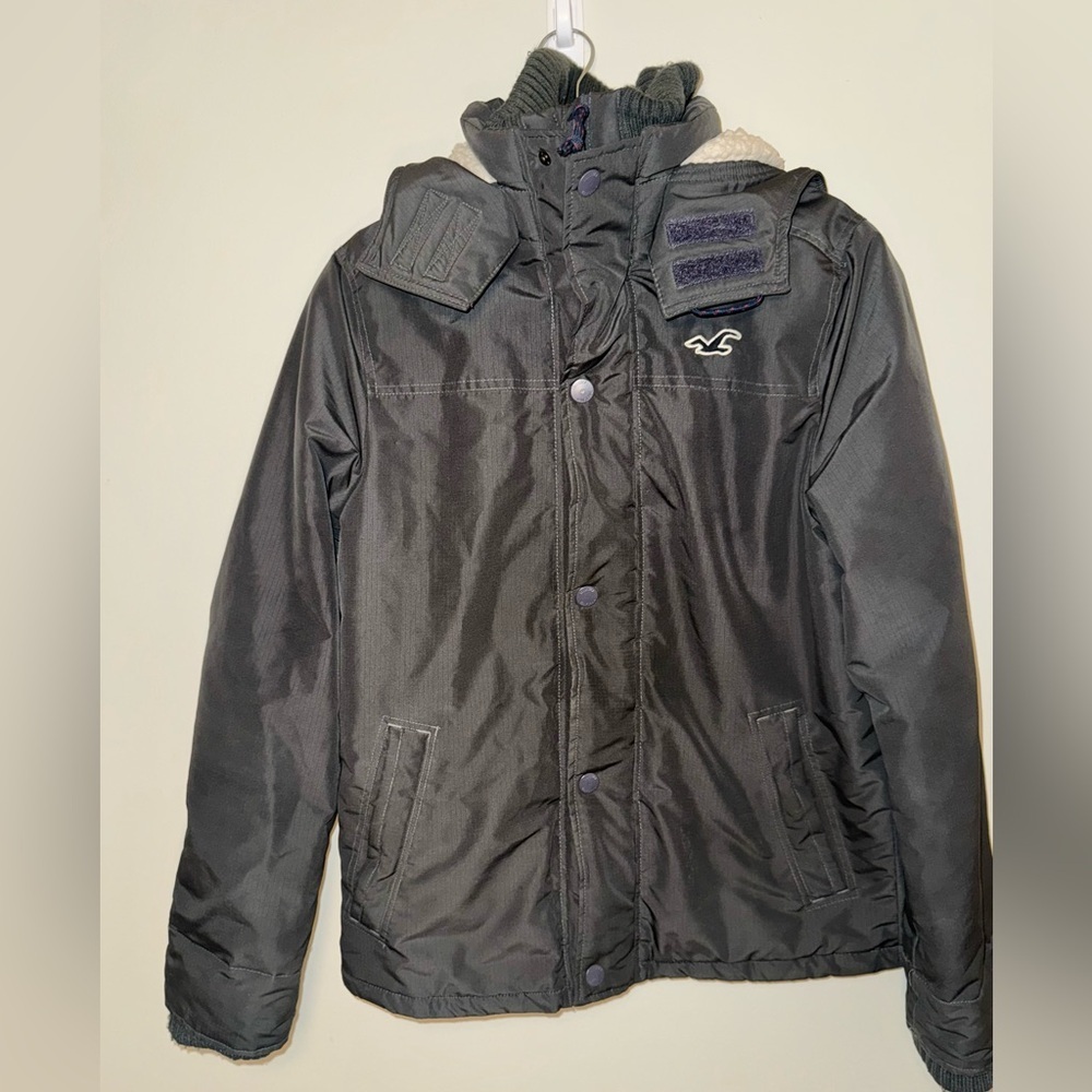 Hollister Men’s Sherpa Lined All-Weather Jacket